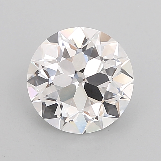 2.09 carat Euro Cut lab grown diamond, E VVS2, IGI certified