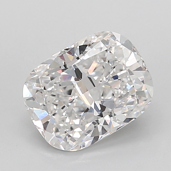 IGI Certified LG810647893 | 2.60 ct D Cushion VVS2 Lab-Grown Diamond