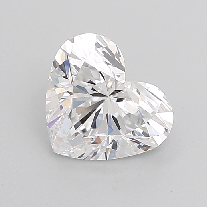 2.60 carat Heart lab grown diamond, D VVS2, IGI certified