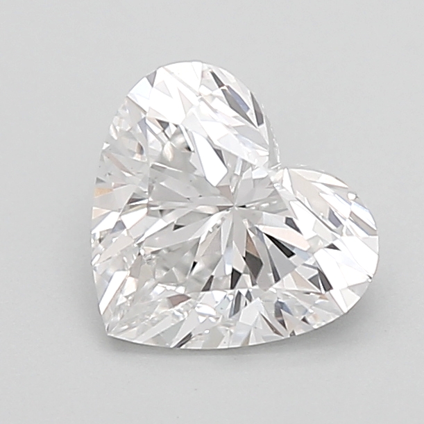 1.12 carat Heart lab grown diamond, D VVS2, IGI certified