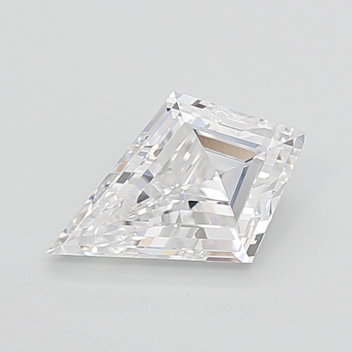 1.56 carat Kite lab grown diamond, D VS2, IGI certified