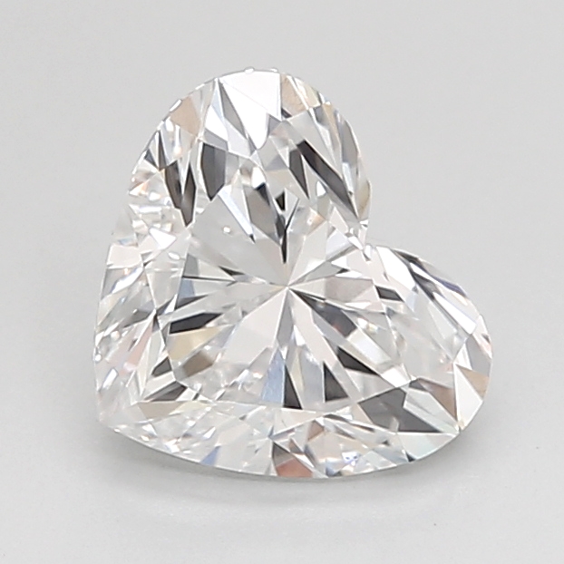 1.53 carat Heart lab grown diamond, D VVS2, IGI certified