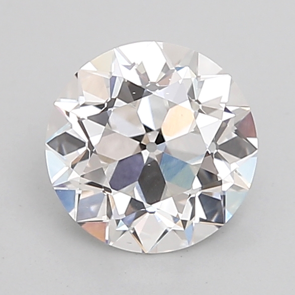 1.44 carat Euro Cut lab grown diamond, E VS1, IGI certified