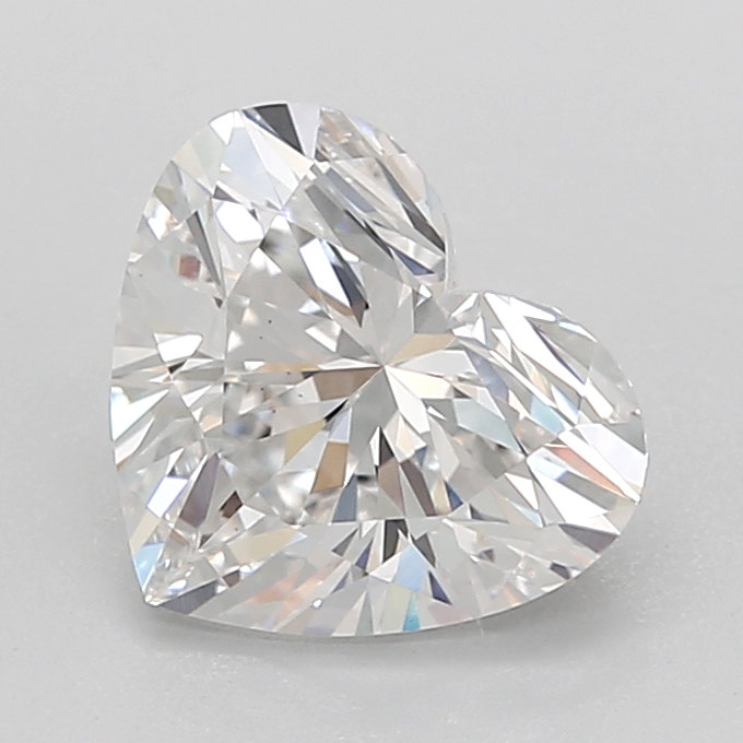 2.03 carat Heart lab grown diamond, E VS1, IGI certified