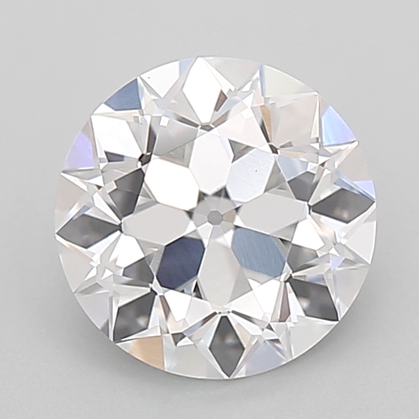 1.60 carat Euro Cut lab grown diamond, E VVS2, IGI certified