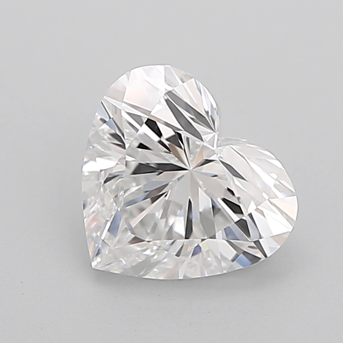 1.51 carat Heart lab grown diamond, F VVS2, IGI certified
