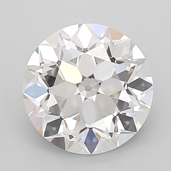 1.60 carat Euro Cut lab grown diamond, F VVS2, IGI certified