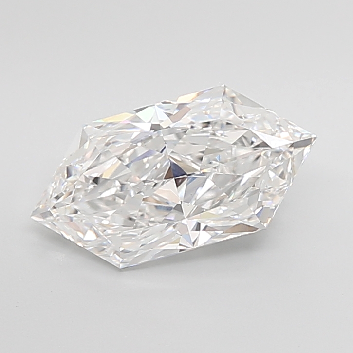 3.62 carat Hexagon Brilliant lab grown diamond, D VS1, IGI certified