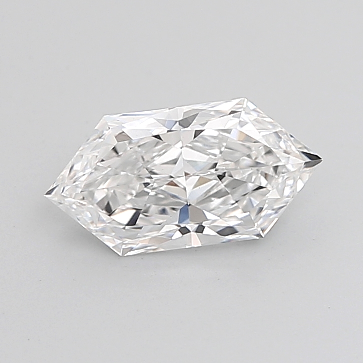 1.59 carat Hexagon Brilliant lab grown diamond, D VS1, IGI certified