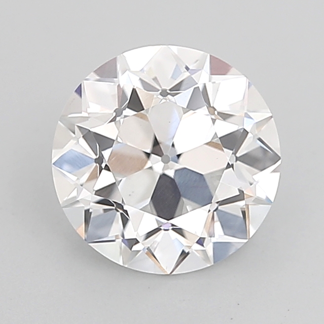 2.08 carat Euro Cut lab grown diamond, D VS1, IGI certified
