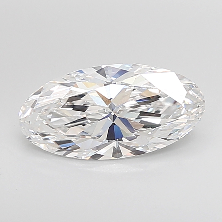 3.64 carat Moval lab grown diamond, D VVS2, IGI certified