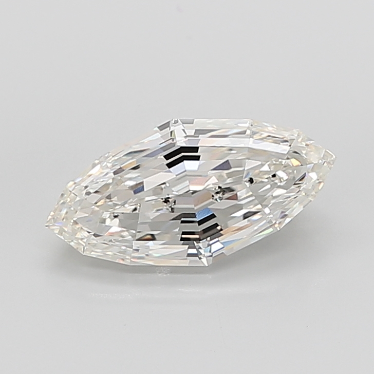5.04 carat Marquise Step Cut lab grown diamond, H VS2, IGI certified