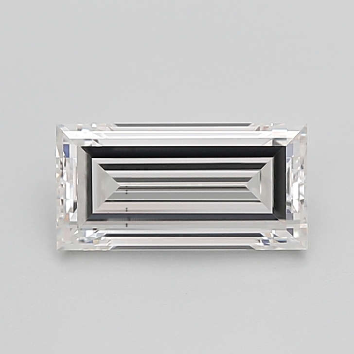 1.70 carat Baguette lab grown diamond, F VS1, IGI certified