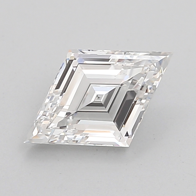 1.05 carat Lozenge lab grown diamond, E VS1, IGI certified