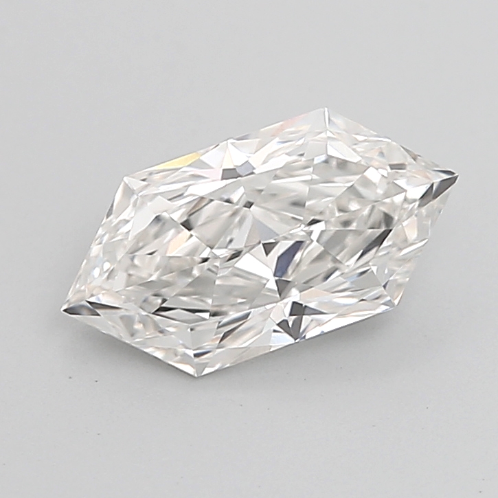 1.55 carat Hexagon Brilliant lab grown diamond, F VVS2, IGI certified