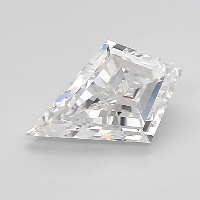 1.04 carat Kite lab grown diamond, D VS1, IGI certified