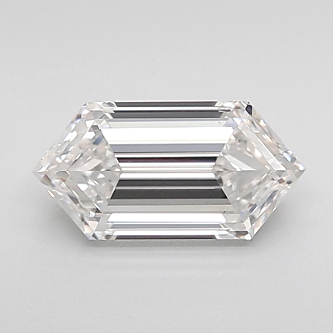 1.03 carat Hexagon lab grown diamond, E VS1, IGI certified