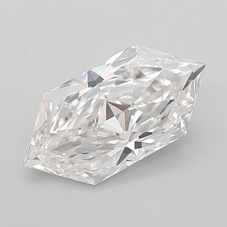 2.65 carat Hexagon Brilliant lab grown diamond, F VVS2, IGI certified
