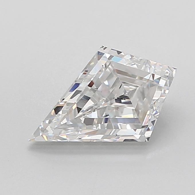 2.59 carat Kite lab grown diamond, D VVS2, IGI certified