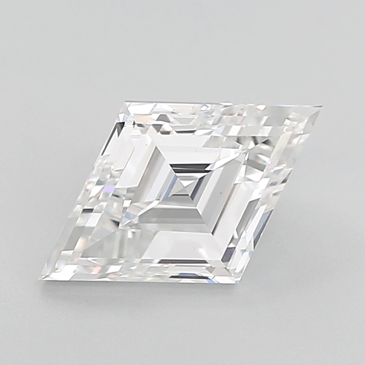 2.17 carat Lozenge lab grown diamond, D VVS2, IGI certified