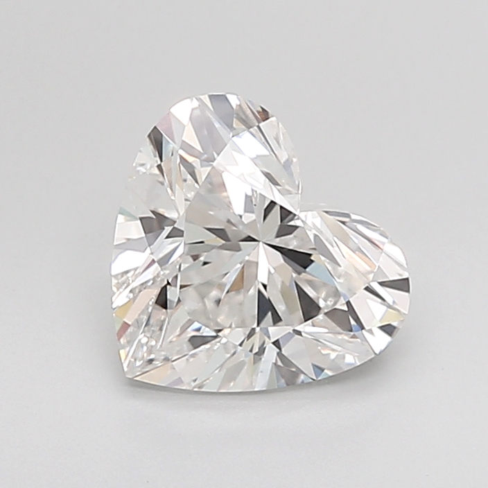 2.01 carat Heart lab grown diamond, F VS1, IGI certified