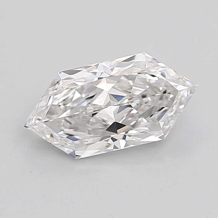 1.55 carat Hexagon lab grown diamond, E VVS2, IGI certified