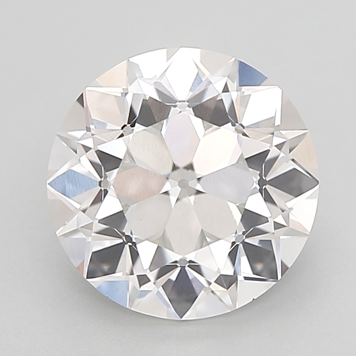 3.10 carat Euro Cut lab grown diamond, F VVS2, IGI certified