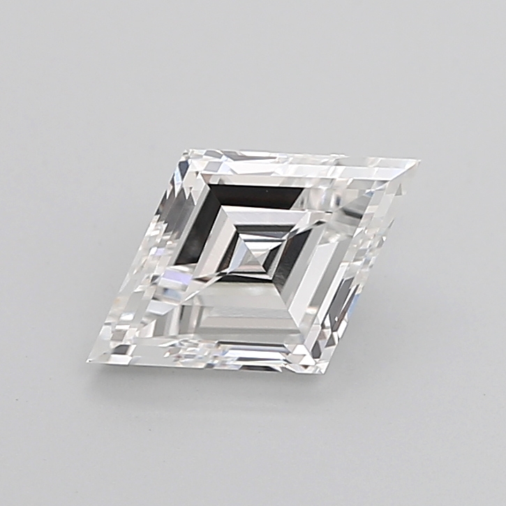 2.17 carat Lozenge lab grown diamond, E VS1, IGI certified