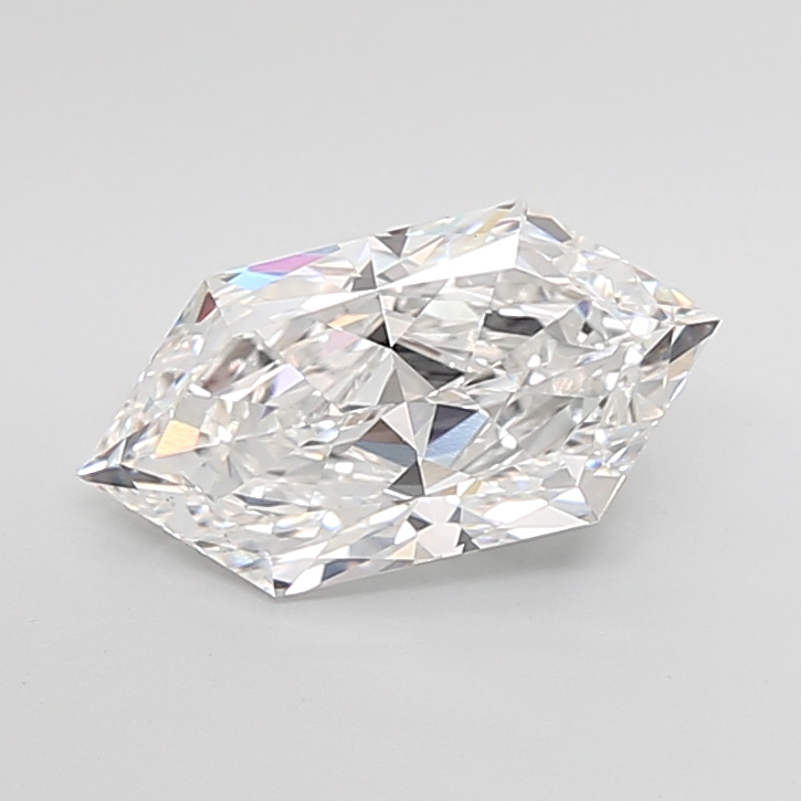 3.27 carat Hexagon Brilliant lab grown diamond, D VVS2, IGI certified