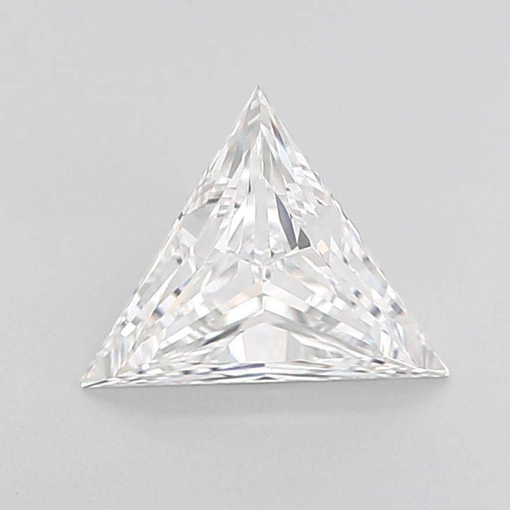 2.83 carat Triangle lab grown diamond, D VVS2, IGI certified