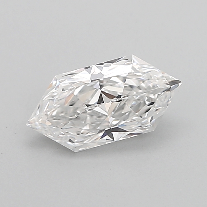 1.08 carat Hexagon Brilliant lab grown diamond, D VVS2, IGI certified