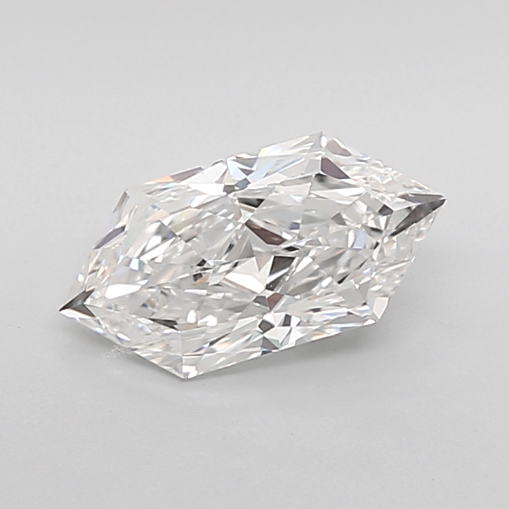 1.51 carat Hexagon Brilliant lab grown diamond, D VVS2, IGI certified