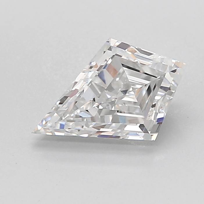 1.38 carat Kite lab grown diamond, D VVS2, IGI certified