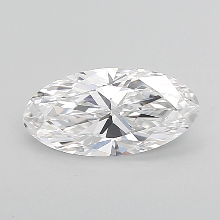 1.43 carat Moval lab grown diamond, D VVS2, IGI certified