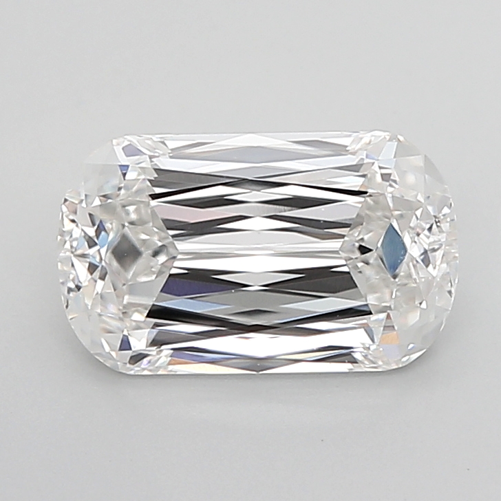 2.52 carat Criss Cut lab grown diamond, F VVS2, IGI certified