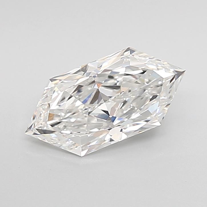2.07 carat Hexagon Brilliant lab grown diamond, E VVS2, IGI certified