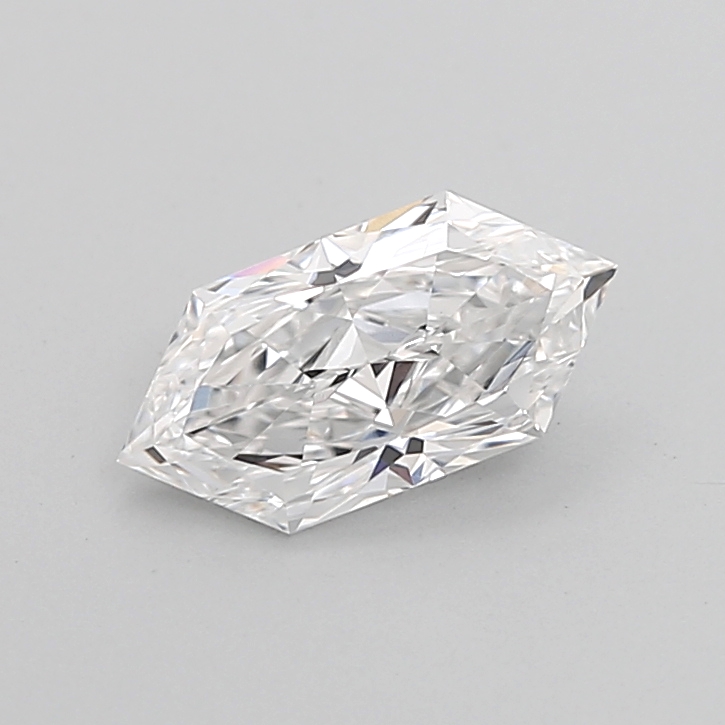 1.14 carat Hexagon Brilliant lab grown diamond, D VVS2, IGI certified