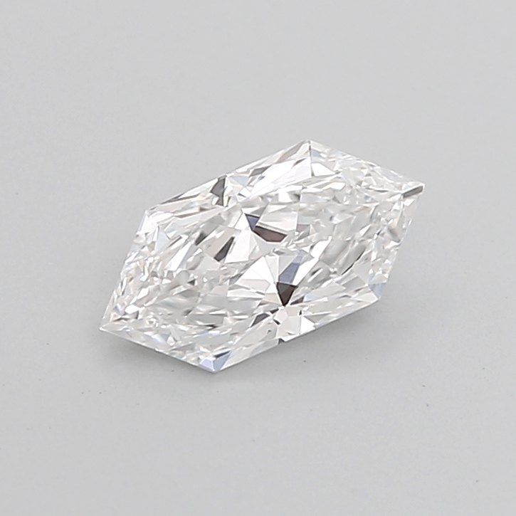 1.06 carat Hexagon Brilliant lab grown diamond, D VVS2, IGI certified