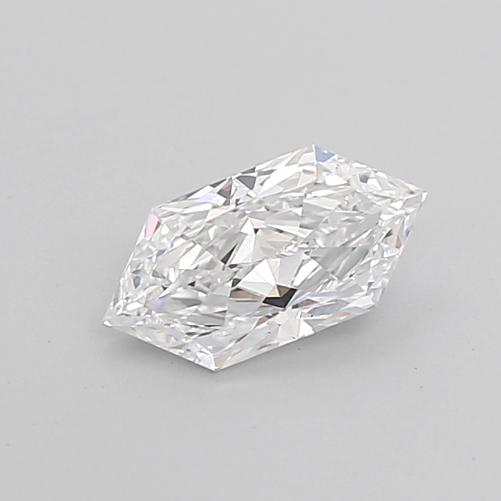 1.10 carat Hexagon Brilliant lab grown diamond, D VVS2, IGI certified