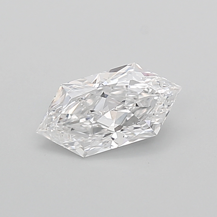 1.04 carat Hexagon Brilliant lab grown diamond, D VVS1, IGI certified