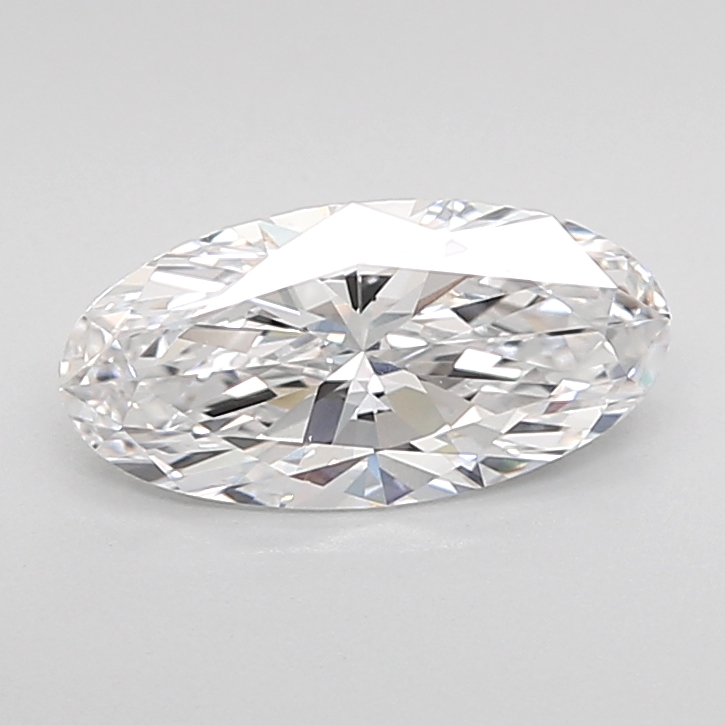 1.10 carat Moval lab grown diamond, D VVS2, IGI certified