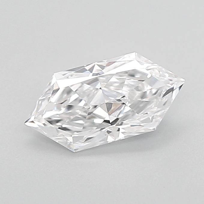 1.05 carat Hexagon Brilliant lab grown diamond, D VVS1, IGI certified