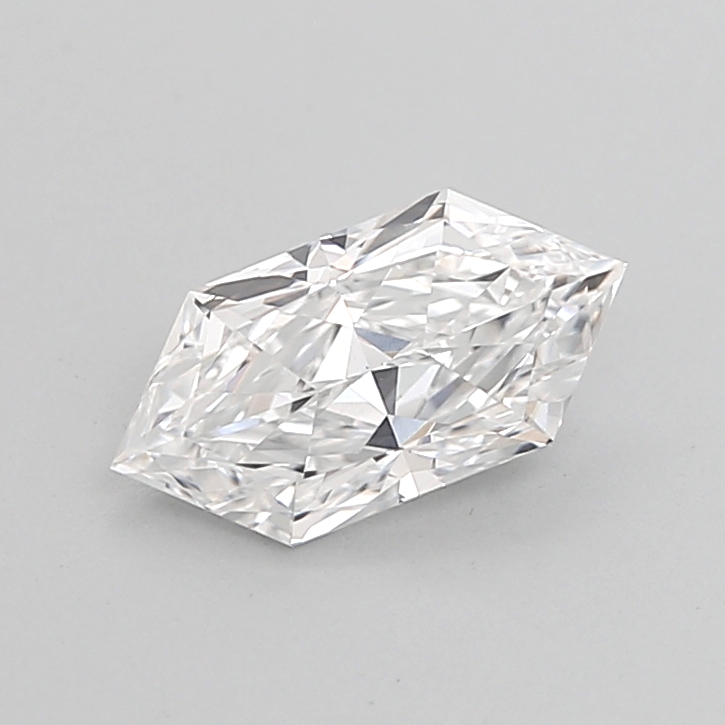 1.05 carat Hexagon Brilliant lab grown diamond, D VS1, IGI certified