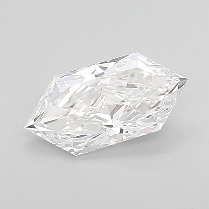 2.04 carat Hexagon lab grown diamond, D VVS2, IGI certified