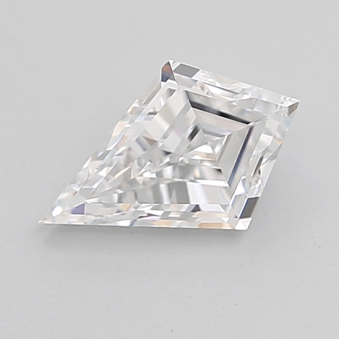 1.25 carat Kite lab grown diamond, D VS1, IGI certified