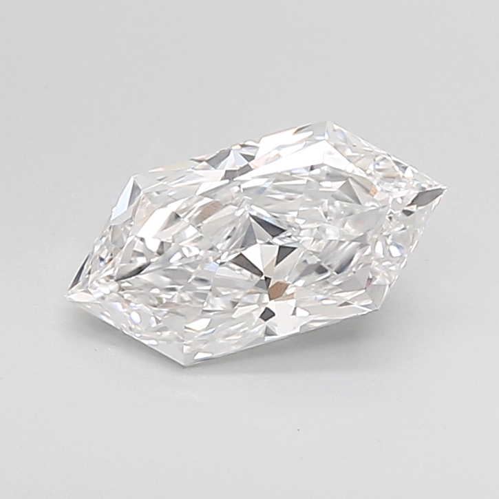 1.64 carat Hexagon Brilliant lab grown diamond, D VVS1, IGI certified
