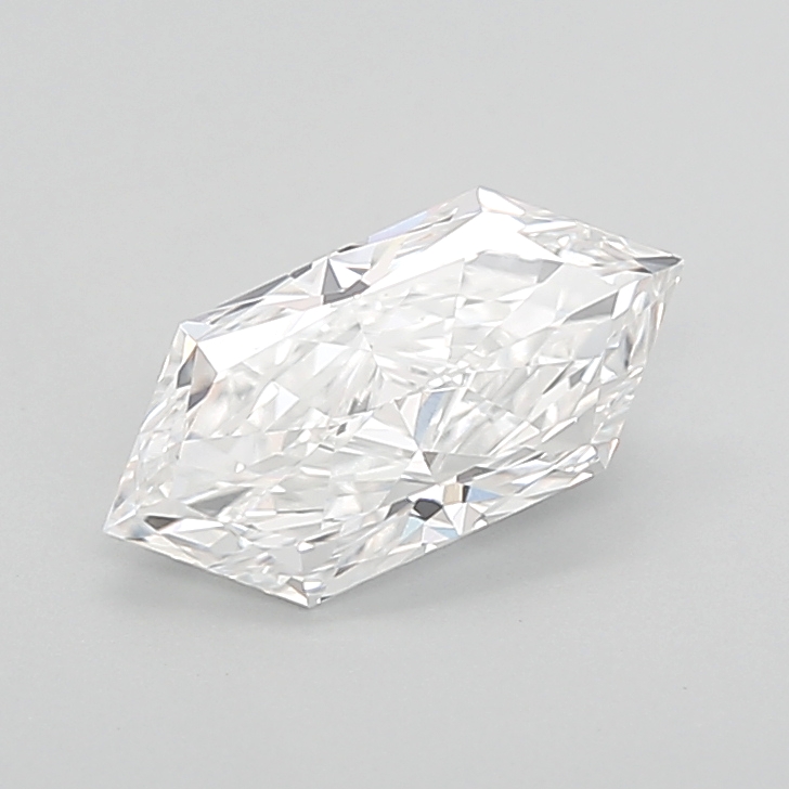 2.07 carat Hexagon lab grown diamond, E VVS1, IGI certified