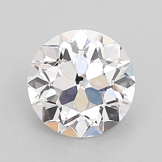1.00 carat Euro Cut lab grown diamond, D VVS2, IGI certified