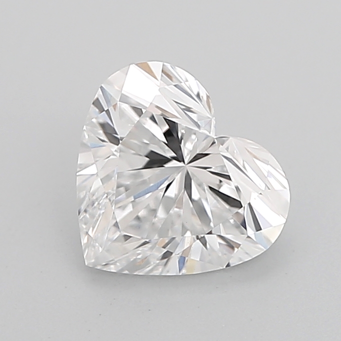 1.57 carat Heart lab grown diamond, D VVS2, IGI certified
