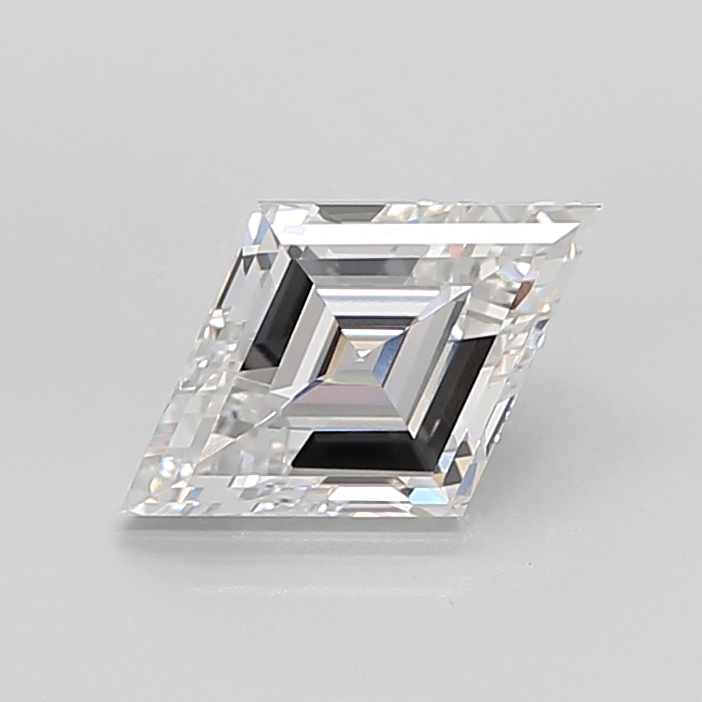 3.11 carat Lozenge lab grown diamond, D VVS2, IGI certified